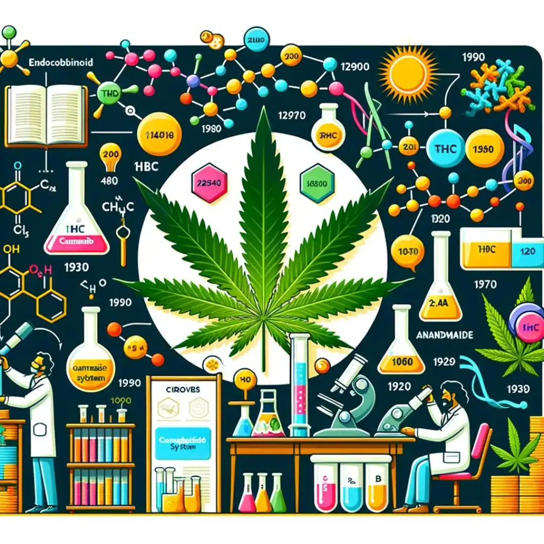 l'histoire des cannabinoïdes