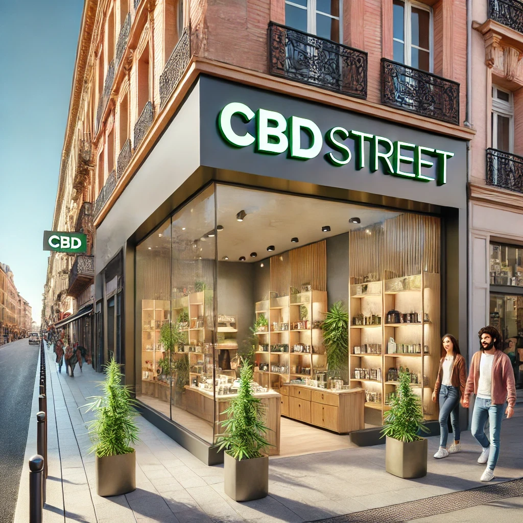 Boutique de CBD dans la ville rose